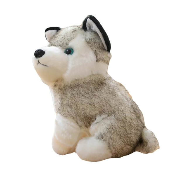 New 8" Soft Cute Siberian Husky Puppy Dog Stuffed Animal Plush Kids Doll Toy
